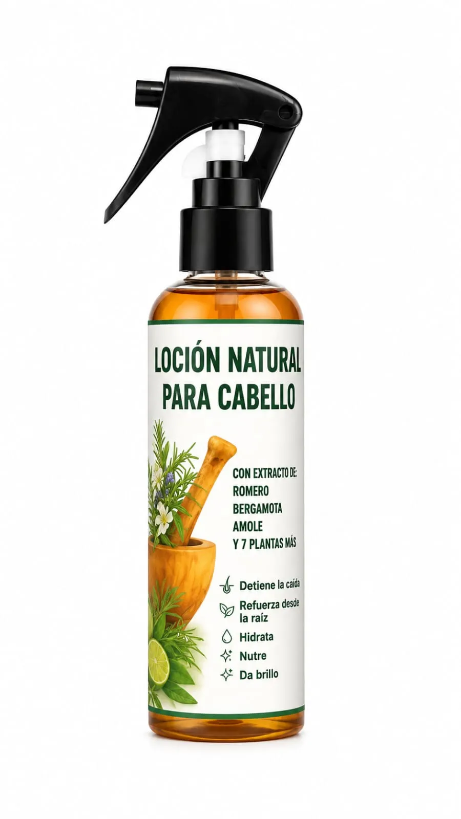 Loción Natural para Cabello